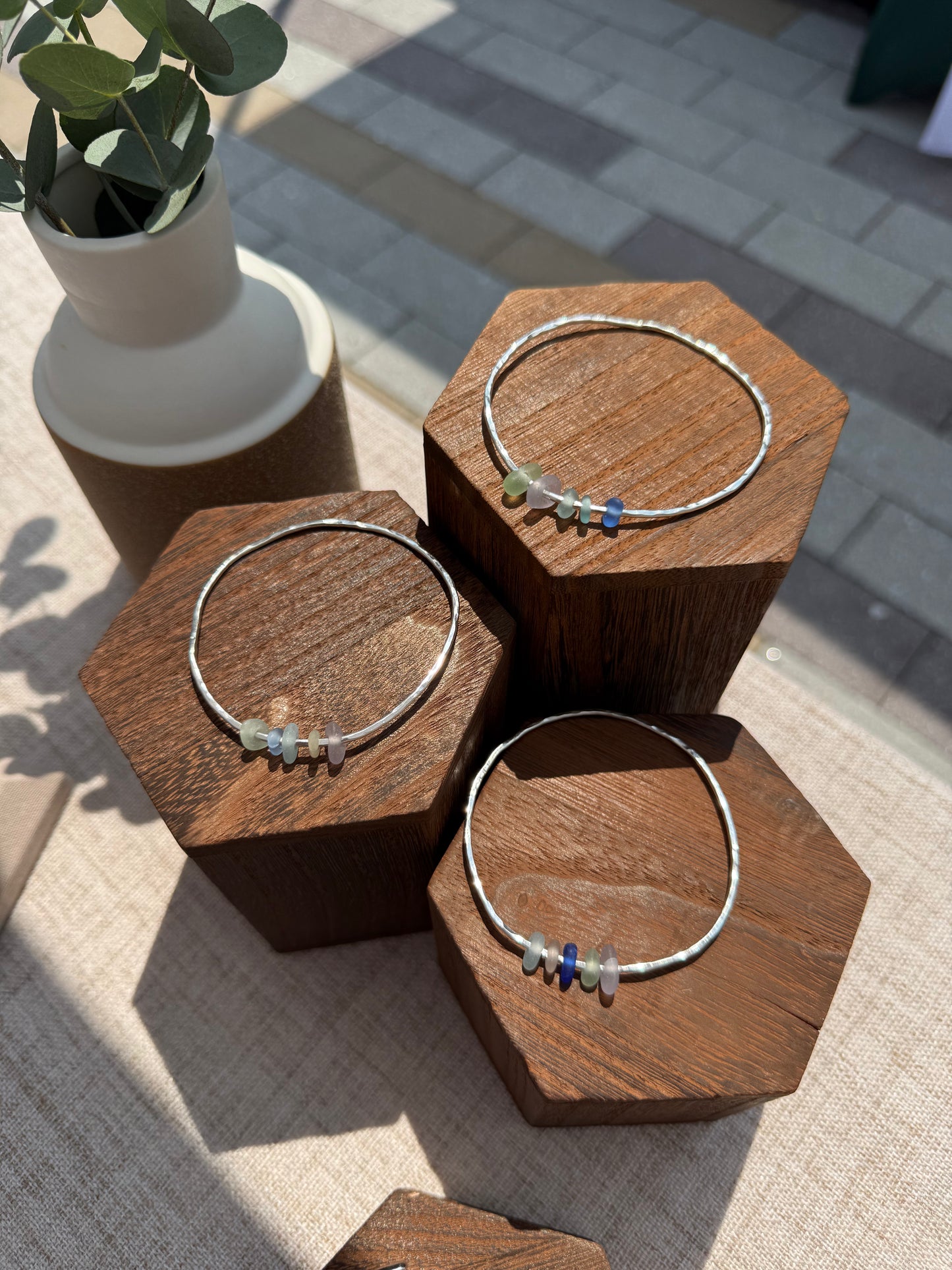 Sea Glass Bangle